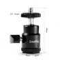 SmallRig 761 Cold Shoe to 1/4" Threaded Adapter