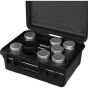 Dzofilm - Vespid Retro 7-lens Kit (16, 25, 35, 50, 75, 100,125mm) with hard case (PL mount with EF bayonet, Silver) ประกันศูนย์ไทย 1 ปี