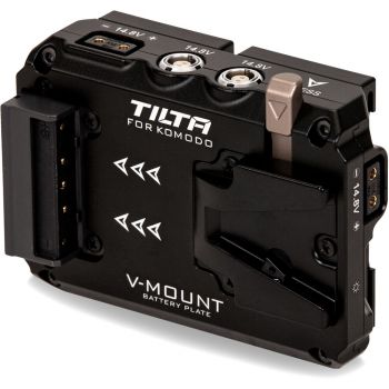 Tilta - TA-T08-BPV-B Dual Canon BP to V Mount Adapter Battery Plate for RED Komodo - Black - ประกันศูนย์ไทย