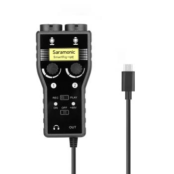 Saramonic SmartRig+ UC Two Channel Audio Interface