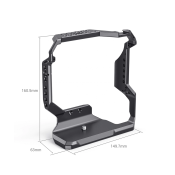 SmallRig CCF2810 Cage for FUJIFILM X-T4 with VG-XT4 Vertical Battery Grip