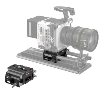 SmallRig 3067 Lightweight Baseplate With Dual 15mm Rod Clamp (Magnesium Alloy Version)