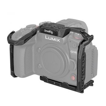 SmallRig - 3440 “Black Mamba” Series Camera Cage for Panasonic LUMIX GH6
