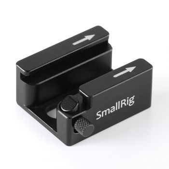 SmallRig BUC2260B Cold Shoe Mount Adapter with Anti-off Button
