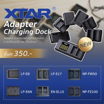 XTAR Adapter Charging Dock (Choose Type)