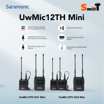 SARAMONIC - UwMic12TH Mini ประกันศูนย์ไทย