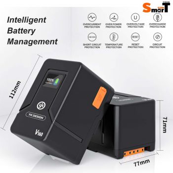 YK Design - V160 V-mount Battery ประกันศูนย์ไทย