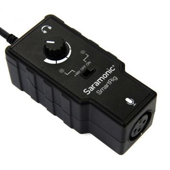 Saramonic SmartRig Audio Adapter with Sound Level Control for iPhone
