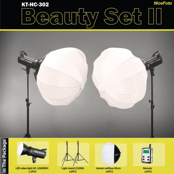 NiceFoto - KT-HC-302 Beauty Set II ประกันศูนย์ไทย