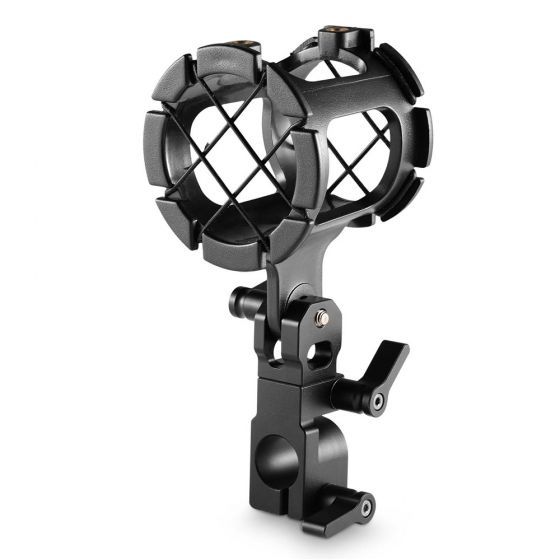 SmallRig 1802 Microphone Support with 15mm Rod Clamp 