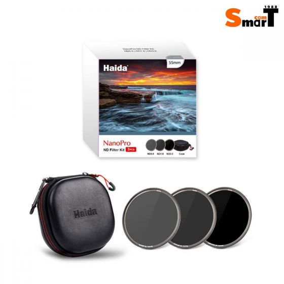 Haida - HD4501-55099 NanoPro ND Filter Kit (ND0.9+1.8+3.0) 55mm ประกันศูนย์ไทย