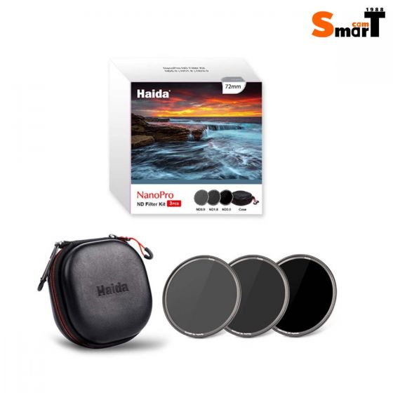 Haida - HD4501-55103 NanoPro ND Filter Kit (ND0.9+1.8+3.0) 72mm ประกันศูนย์ไทย