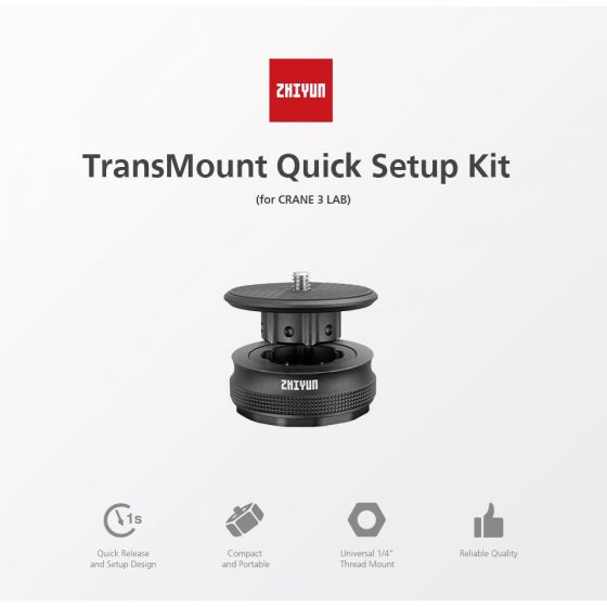 Zhiyun - TransMount Quick Set up Kit for Crane 3