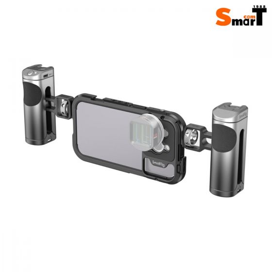 SmallRig - 4076 Mobile Video Cage Kit (Dual Handheld) for iPhone 14 Pro ประกันศูนย์ไทย