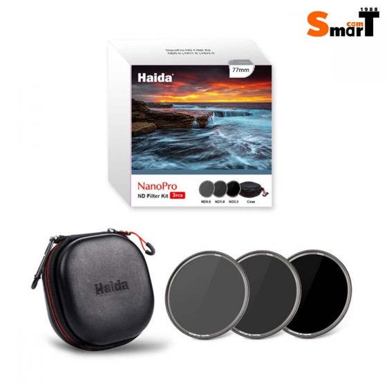 Haida - HD4501-55104 NanoPro ND Filter Kit (ND0.9+1.8+3.0) 77mm