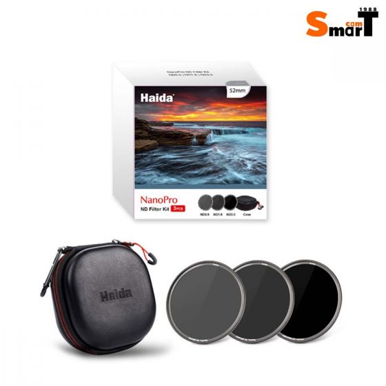 Haida - HD4501-55098 NanoPro ND Filter Kit (ND0.9+1.8+3.0) 52mm ประกันศูนย์ไทย