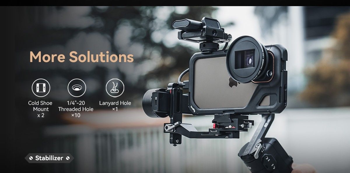 SmallRig Mobile Video Solutions for iPhone 15 Pro /15 Pro Max